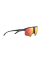 czarny Armani Exchange okulary przeciwsłoneczne