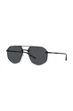 Сонцезахисні окуляри Emporio Armani авіатор чорний 0EA2132