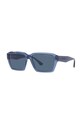 Emporio Armani okulary przeciwsłoneczne geometryczne granatowy 0EA4186
