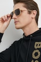 Bottega Veneta occhiali da sole BV1012S a tinta unita oro BV1012S