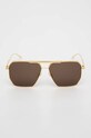 Doplňky Sluneční brýle Bottega Veneta BV1012S BV1012S zlatá