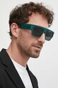 Burberry ochelari de soare dreptunghiular verde 0BE4397U