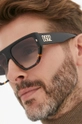 czarny DSQUARED2 okulary przeciwsłoneczne Męski