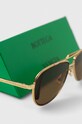 Bottega Veneta okulary przeciwsłoneczne złoty BV1240S