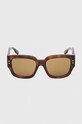 Akcesoria Gucci okulary przeciwsłoneczne GG1261S brązowy