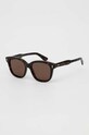 Gucci okulary przeciwsłoneczne jednolita brązowy GG1264S