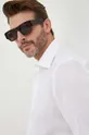 brązowy Alexander McQueen okulary przeciwsłoneczne Męski