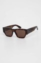 Alexander McQueen okulary przeciwsłoneczne AM0393S brązowy AA00