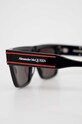Alexander McQueen okulary przeciwsłoneczne czarny AM0397S