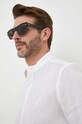 Alexander McQueen ochelari de soare uniforme maro AM0409S