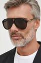 črna Sončna očala Gucci Moški
