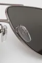 srebrny Gucci okulary przeciwsłoneczne