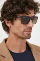 brązowy Ray-Ban okulary przeciwsłoneczne JUSTIN Męski