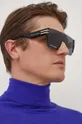 czarny Marc Jacobs okulary przeciwsłoneczne Męski