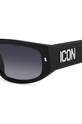 DSQUARED2 okulary przeciwsłoneczne ICON.0016/S czarny