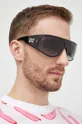 czarny DSQUARED2 okulary przeciwsłoneczne Męski