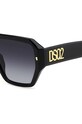 DSQUARED2 okulary przeciwsłoneczne D2.0128/S czarny