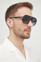 czarny Marc Jacobs okulary przeciwsłoneczne Męski