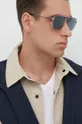 srebrna Sončna očala Balenciaga Moški