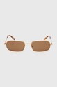 Akcesoria Gucci okulary przeciwsłoneczne GG1457S żółty