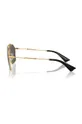 złoty Dolce & Gabbana okulary przeciwsłoneczne