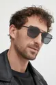 czarny Michael Kors okulary przeciwsłoneczne BLUE RIDGE Męski