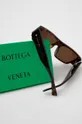 hnedá Slnečné okuliare Bottega Veneta