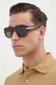 Gucci okulary przeciwsłoneczne prostokątne brązowy GG1517S