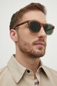 Gucci occhiali da sole geometrica marrone GG1501S