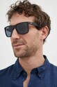Сонцезахисні окуляри Ray-Ban JUSTIN прямокутна чорний 0RB4165