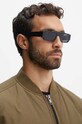 Gucci ochelari de soare dreptunghiular negru GG1592S