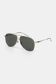 Gucci occhiali da sole a tinta unita argento GG1677S