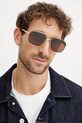 Alexander McQueen okulary przeciwsłoneczne jednolita złoty AM0477S