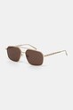 Alexander McQueen okulary przeciwsłoneczne AM0477S złoty AA00