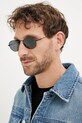 Сонцезахисні окуляри Saint Laurent кругла чорний SL.799
