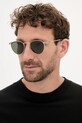 Slnečné okuliare Gucci hladký zlatá GG1875S
