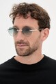 Bottega Veneta ochelari de soare rotund argintiu BV1379S