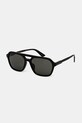 Gucci occhiali da sole a tinta unita nero GG1823SA