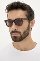 Γυαλιά ηλίου Zegna ομοιόμορφος καφέ EZ0248.5052E