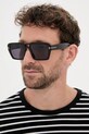Солнцезащитные очки Tom Ford Redford авиатор чёрный FT1153.5601A