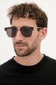 Γυαλιά ηλίου Montblanc aviator καφέ MB0242S