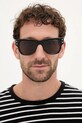 Montblanc ochelari de soare MB0381S negru