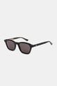 Montblanc okulary prostokątne czarny MB0384S