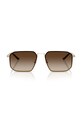 Emporio Armani okulary przeciwsłoneczne 0EA2165D brązowy AA00