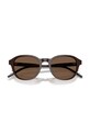 Emporio Armani okulary przeciwsłoneczne 0EA4247U brązowy