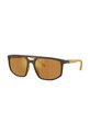 Emporio Armani ochelari de soare neted cu detalii maro 0EA4248U