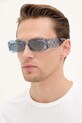 Gucci okulary przeciwsłoneczne jednolita niebieski GG1426S.