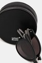 Montblanc okulary przeciwsłoneczne MB0407S czarny