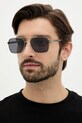 BOSS ochelari de soare transparent negru BOSS.1846/G/S