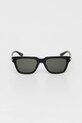 Alexander McQueen okulary przeciwsłoneczne AM0519S czarny AA00